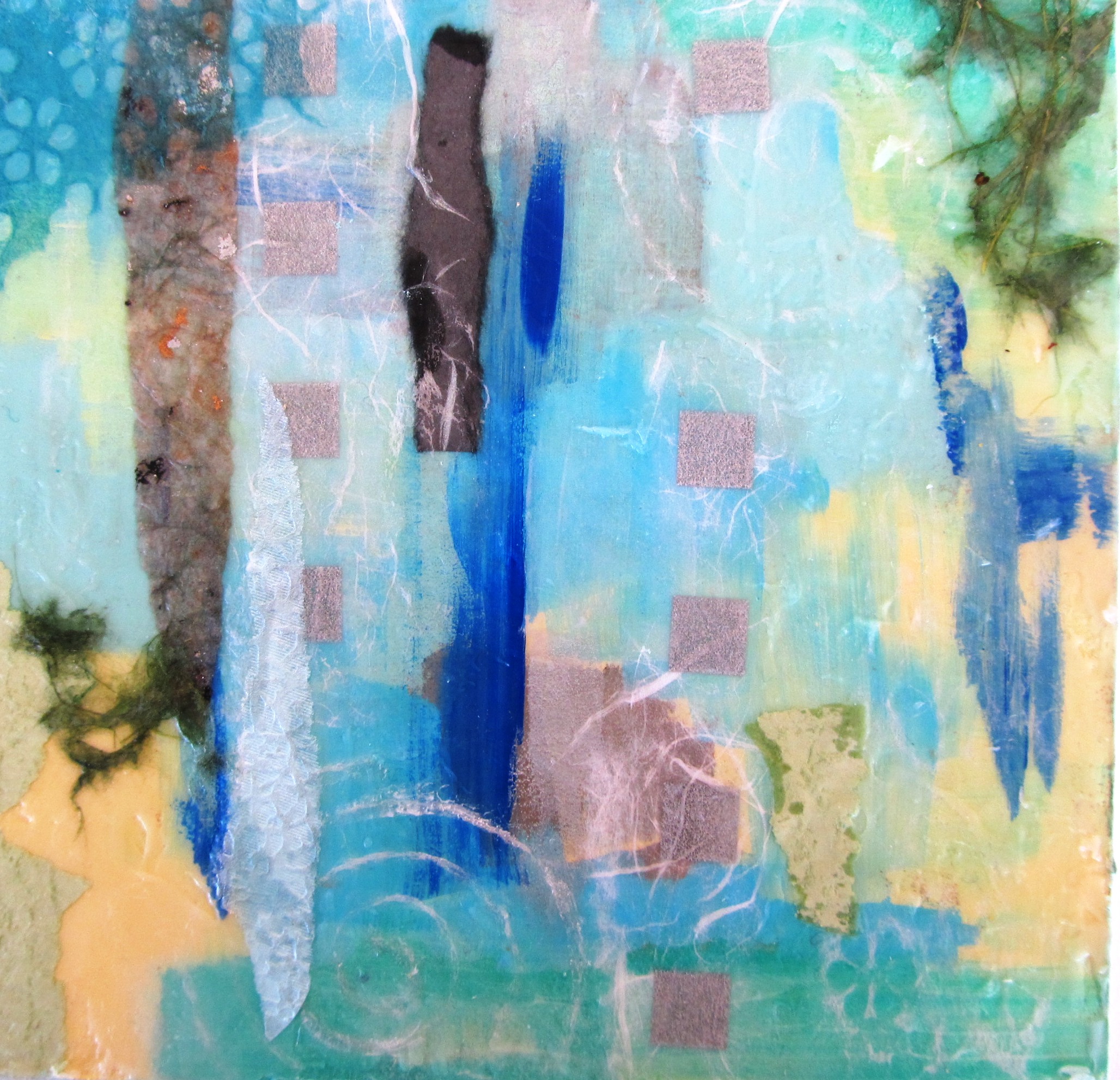 Mixed Media Spring Paintings